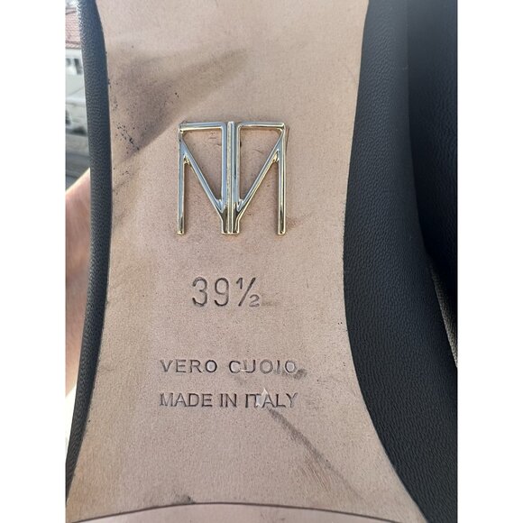 Tamara Mellon Stark High Heel Ankle Booties black designer in box 9.5 moto - Picture 12 of 16